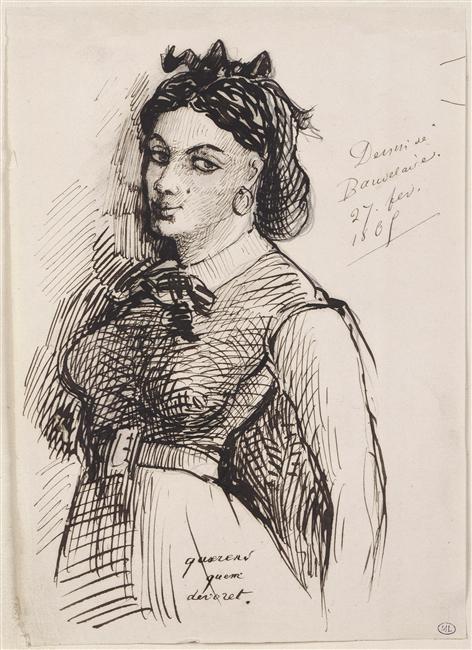 ジャンヌ・デュバル（Jeanne Duval：1820-1862)